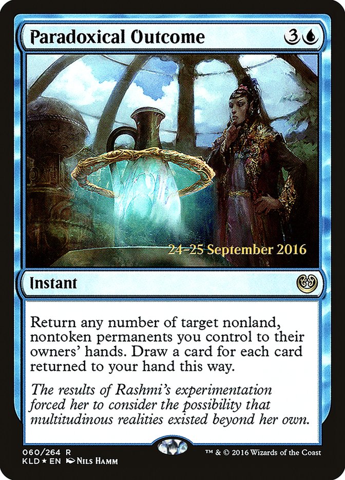 Paradoxical Outcome [Kaladesh Prerelease Promos] | Chromatic Games