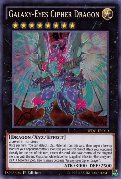 Galaxy-Eyes Cipher Dragon [DPDG-EN040] Super Rare | Chromatic Games