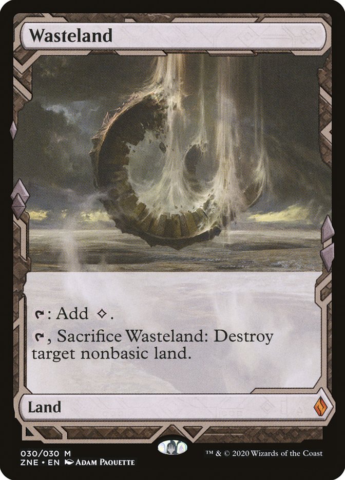 Wasteland (Expeditions) [Zendikar Rising Expeditions] | Chromatic Games