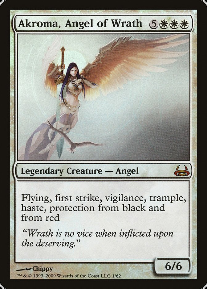 Akroma, Angel of Wrath [Duel Decks: Divine vs. Demonic] | Chromatic Games