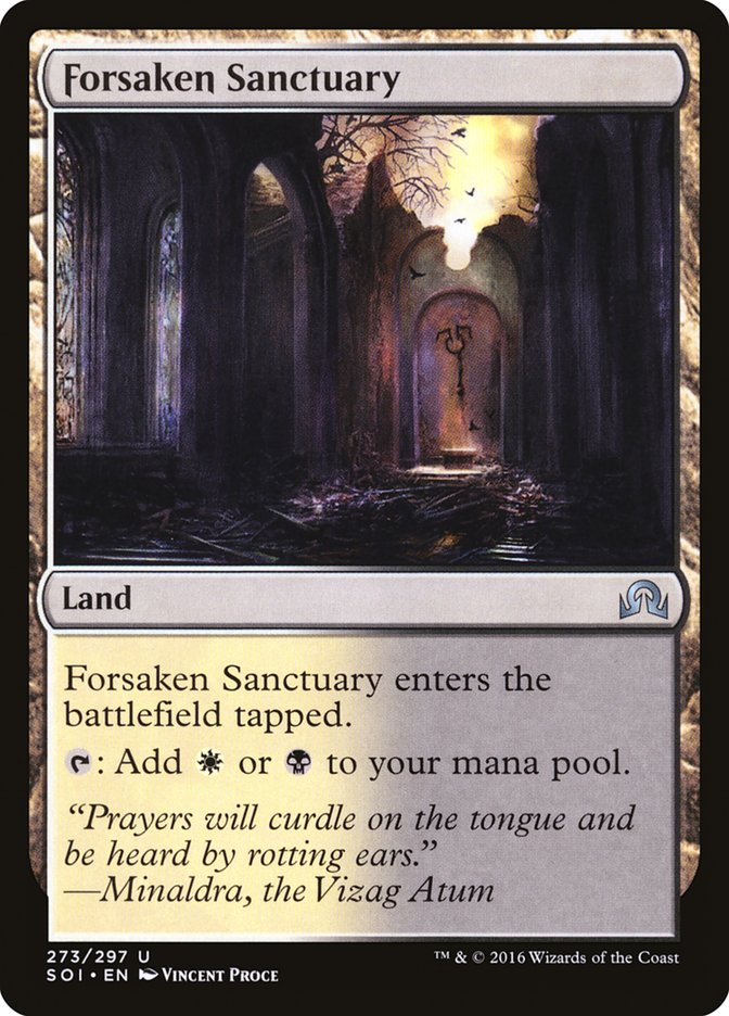 Forsaken Sanctuary [Shadows over Innistrad] | Chromatic Games