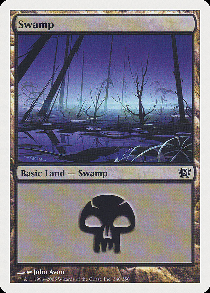 Swamp (340) [Ninth Edition] | Chromatic Games