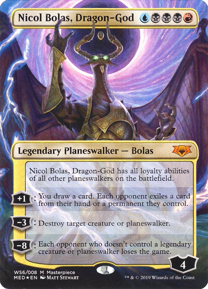 Nicol Bolas, Dragon-God [Mythic Edition] | Chromatic Games