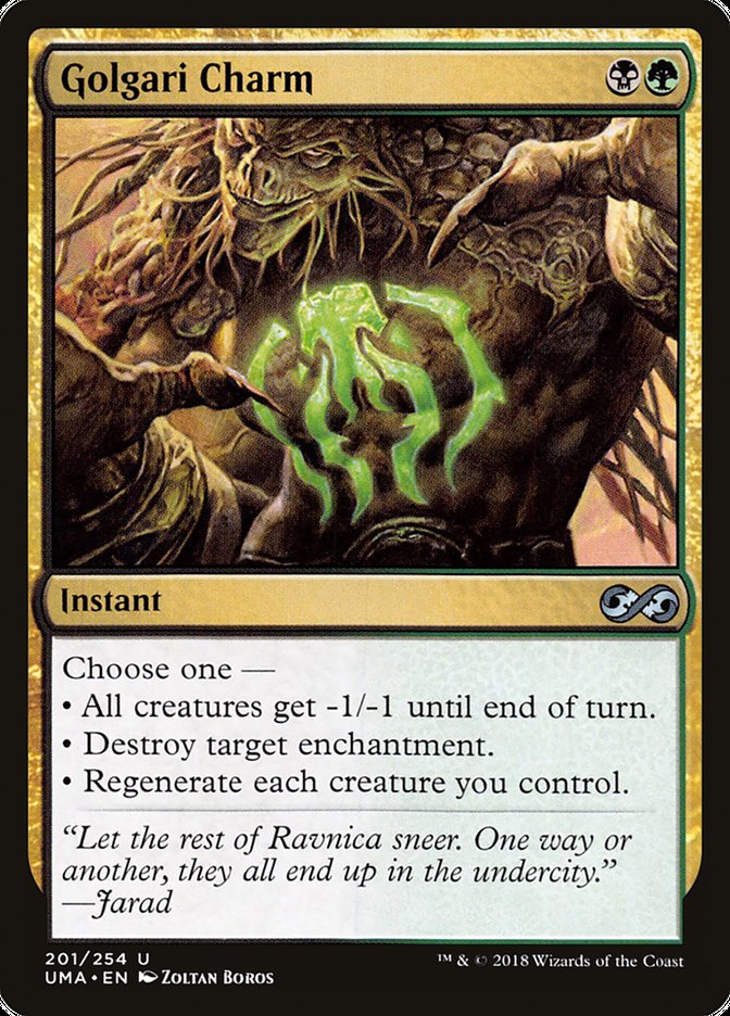 Golgari Charm [Ultimate Masters] | Chromatic Games