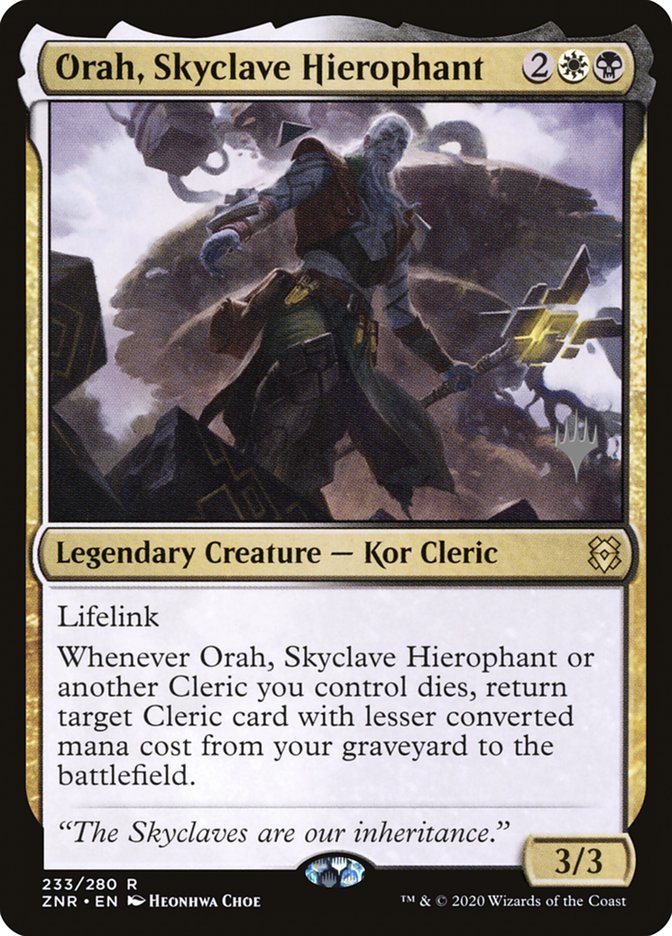 Orah, Skyclave Hierophant (Promo Pack) [Zendikar Rising Promos] | Chromatic Games