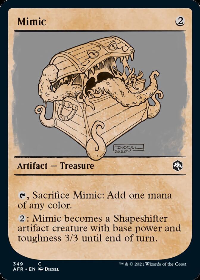 Mimic (Showcase) [Dungeons & Dragons: Adventures in the Forgotten Realms] | Chromatic Games