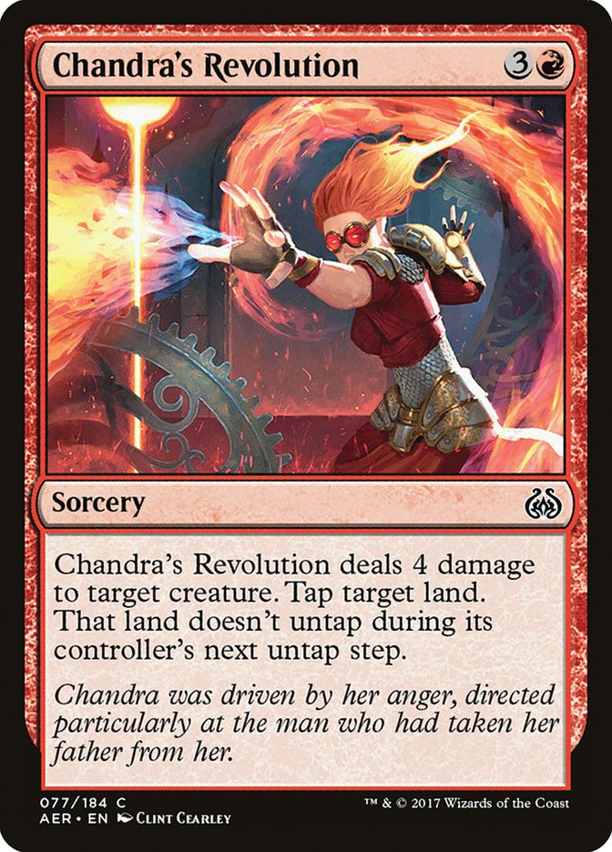 Chandra's Revolution [Aether Revolt] | Chromatic Games