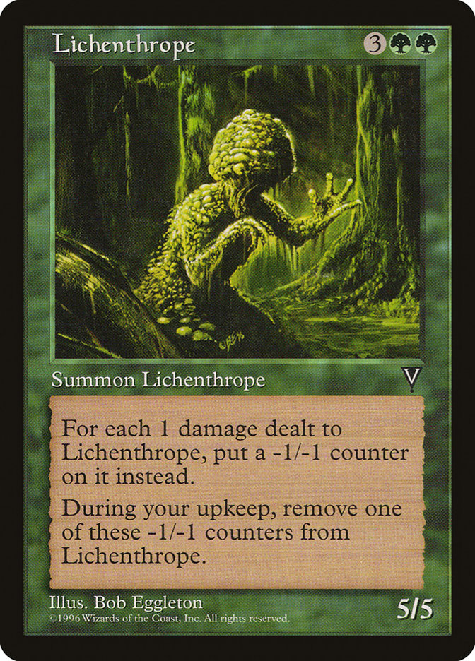 Lichenthrope [Visions] | Chromatic Games