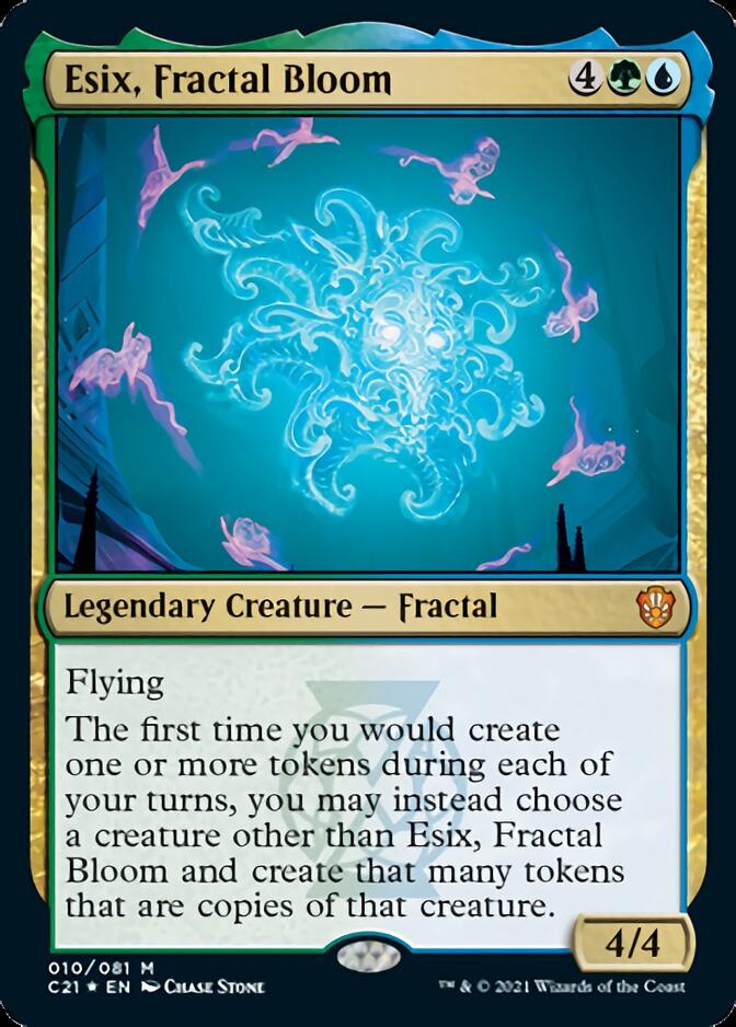 Esix, Fractal Bloom [Commander 2021] | Chromatic Games