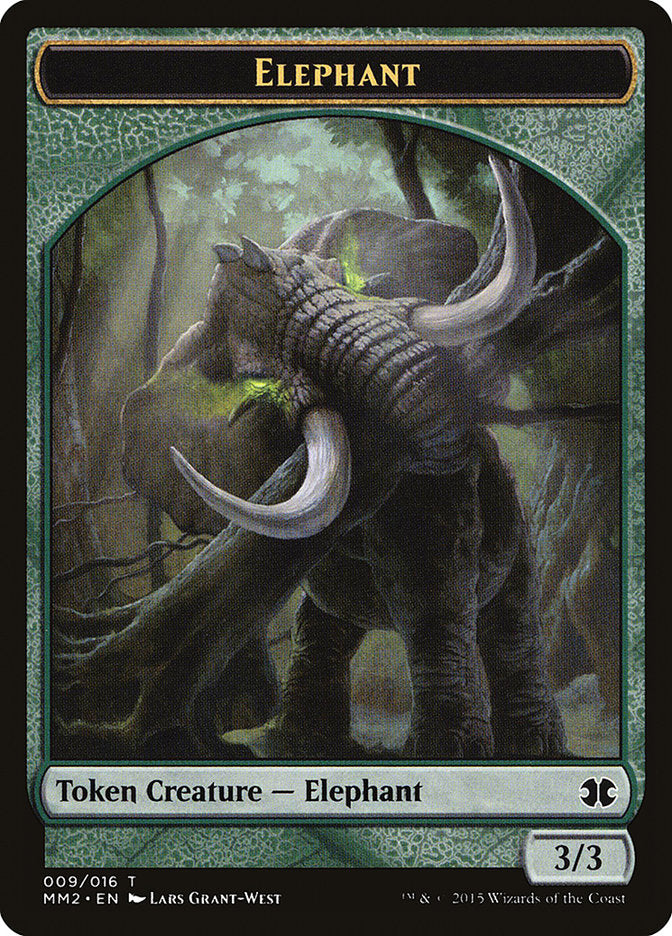 Elephant Token [Modern Masters 2015 Tokens] | Chromatic Games