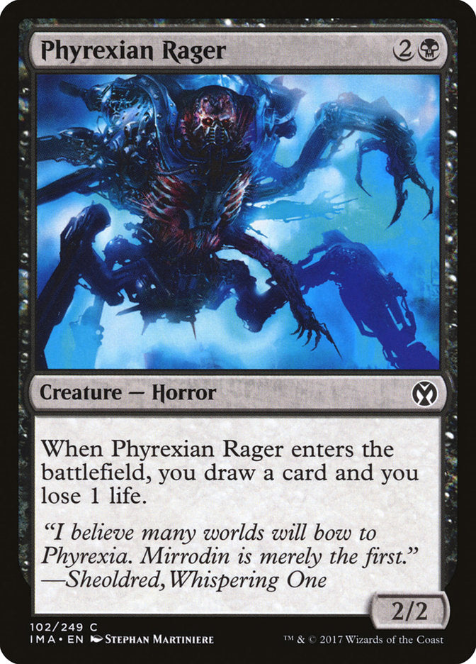 Phyrexian Rager [Iconic Masters] | Chromatic Games