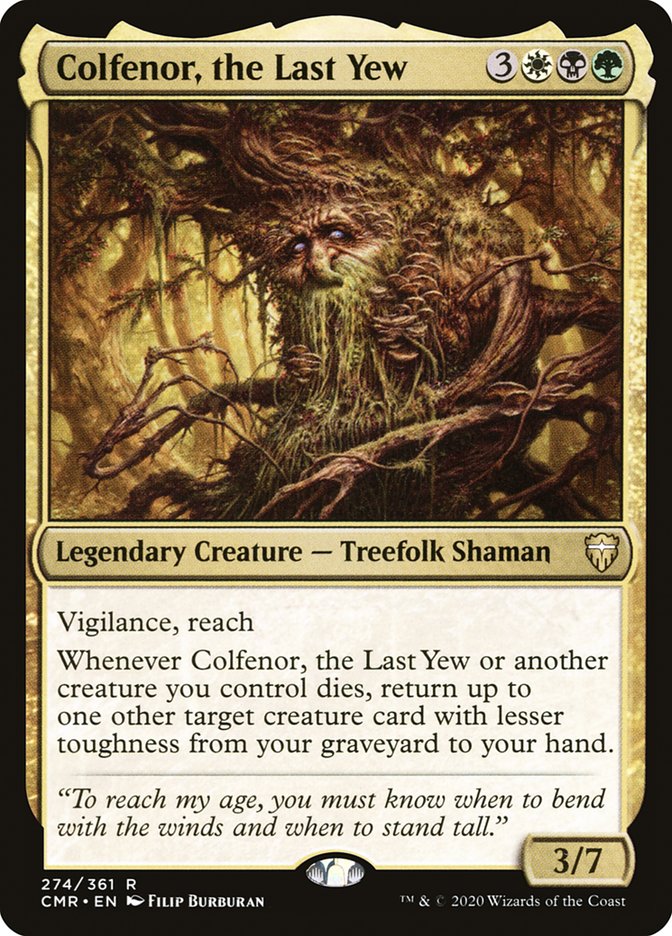 Colfenor, the Last Yew [Commander Legends] | Chromatic Games