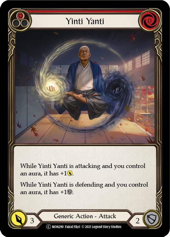 Yinti Yanti (Red) [U-MON290-RF] (Monarch Unlimited)  Unlimited Rainbow Foil | Chromatic Games