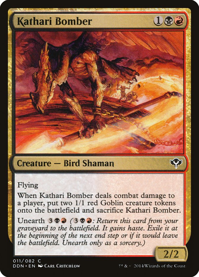 Kathari Bomber [Duel Decks: Speed vs. Cunning] | Chromatic Games