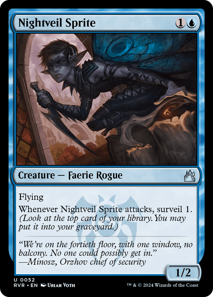 Nightveil Sprite [Ravnica Remastered] | Chromatic Games