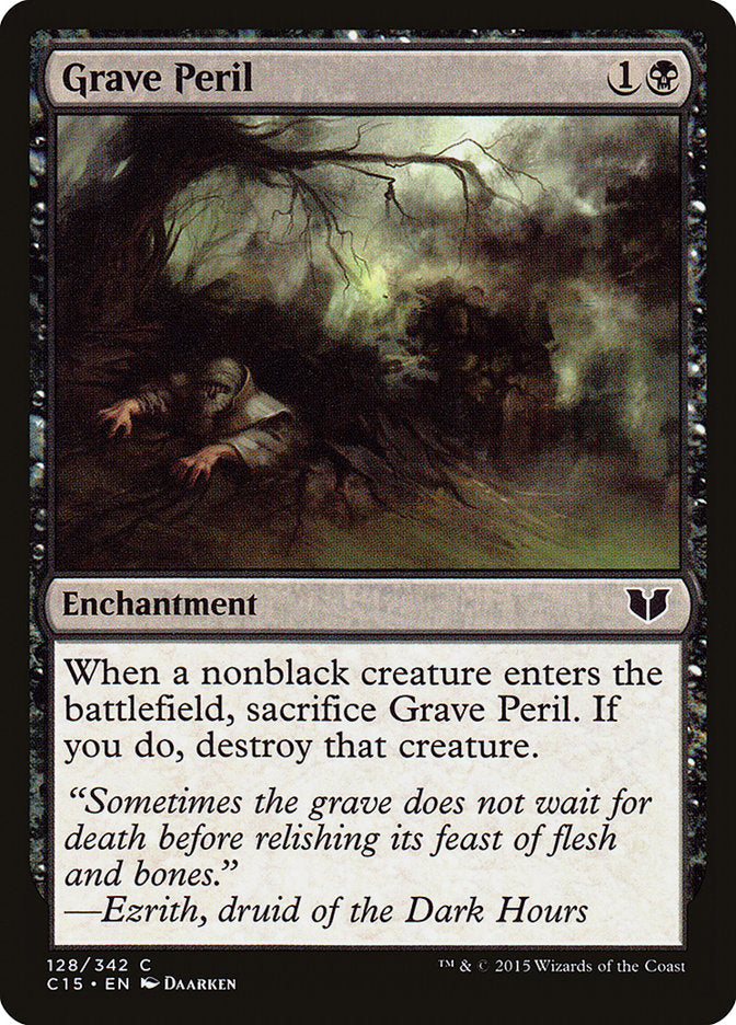 Grave Peril [Commander 2015] | Chromatic Games