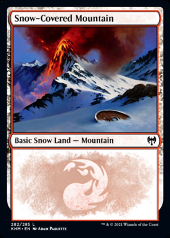 Snow-Covered Mountain (282) [Kaldheim] | Chromatic Games