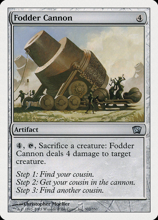 Fodder Cannon [Eighth Edition] | Chromatic Games