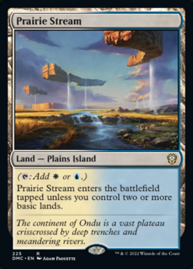 Prairie Stream [Dominaria United Commander] | Chromatic Games