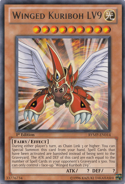 Winged Kuriboh LV9 [RYMP-EN014] Rare | Chromatic Games