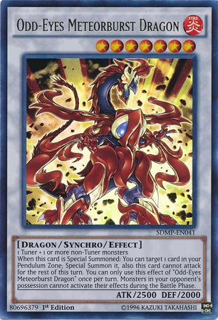 Odd-Eyes Meteorburst Dragon [SDMP-EN041] Ultra Rare | Chromatic Games