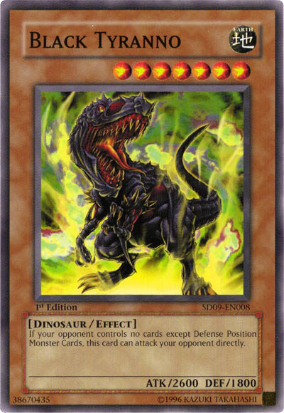 Black Tyranno [SD09-EN008] Common | Chromatic Games