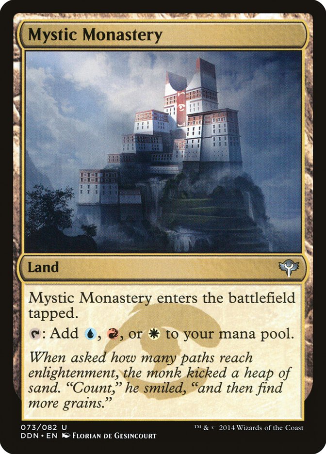 Mystic Monastery [Duel Decks: Speed vs. Cunning] | Chromatic Games