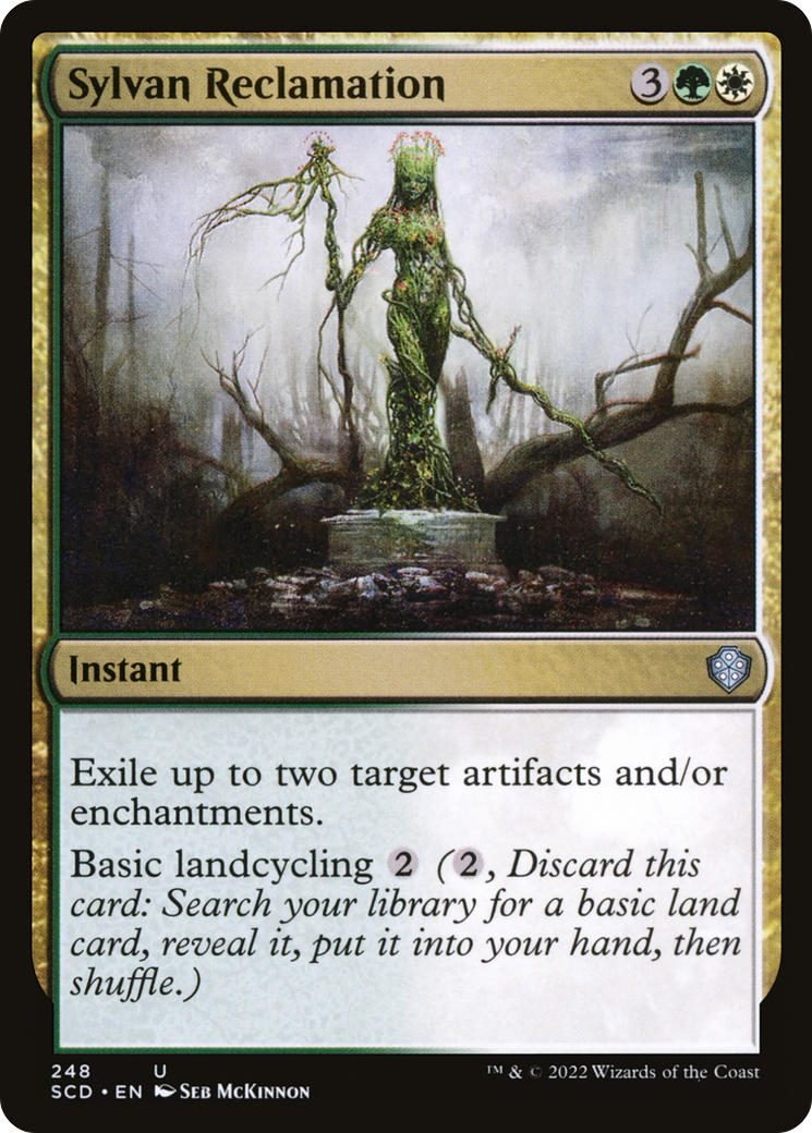 Sylvan Reclamation [Starter Commander Decks] | Chromatic Games