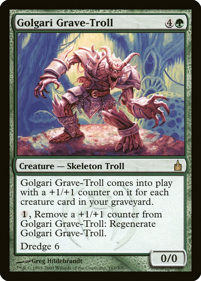 Golgari Grave-Troll [Ravnica: City of Guilds] | Chromatic Games