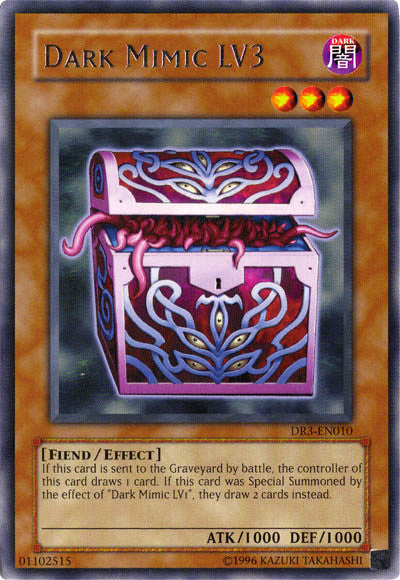 Dark Mimic LV3 [DR3-EN010] Rare | Chromatic Games