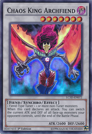 Chaos King Archfiend [LC5D-EN072] Super Rare | Chromatic Games