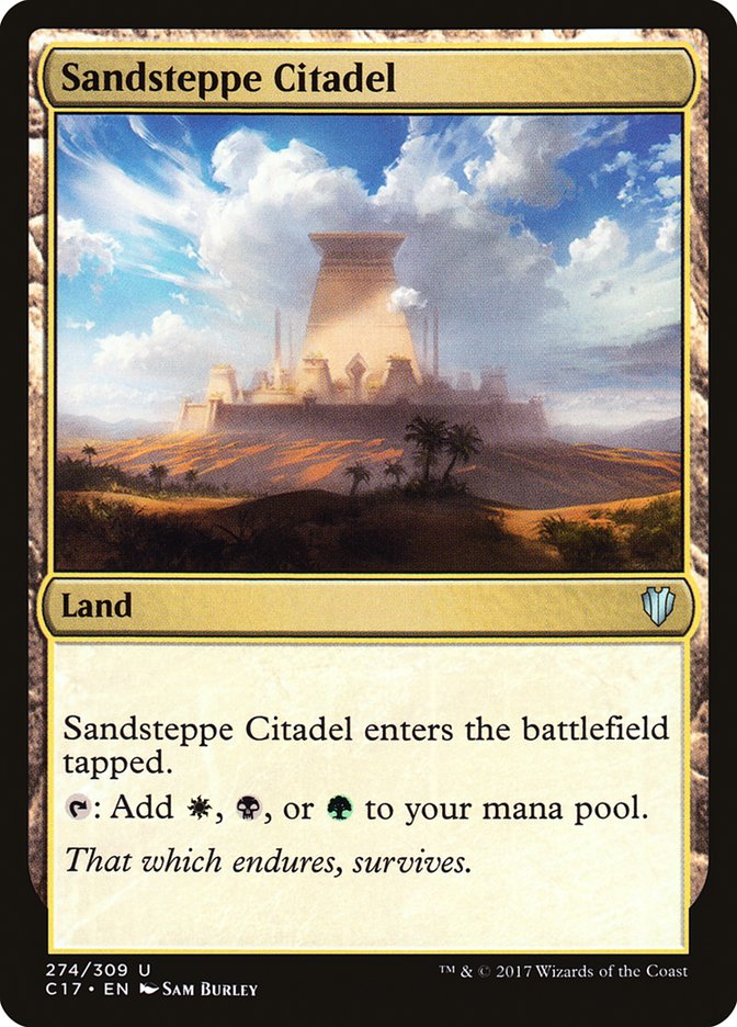 Sandsteppe Citadel [Commander 2017] | Chromatic Games