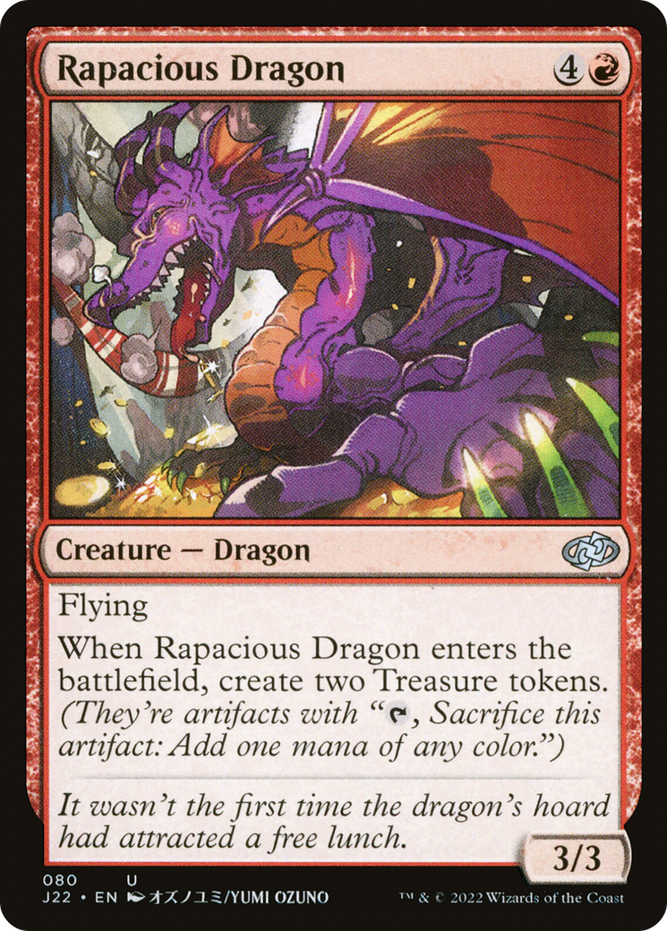 Rapacious Dragon [Jumpstart 2022] | Chromatic Games