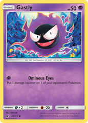 Gastly (36/111) [Sun & Moon: Crimson Invasion] | Chromatic Games