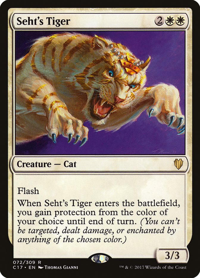 Seht's Tiger [Commander 2017] | Chromatic Games