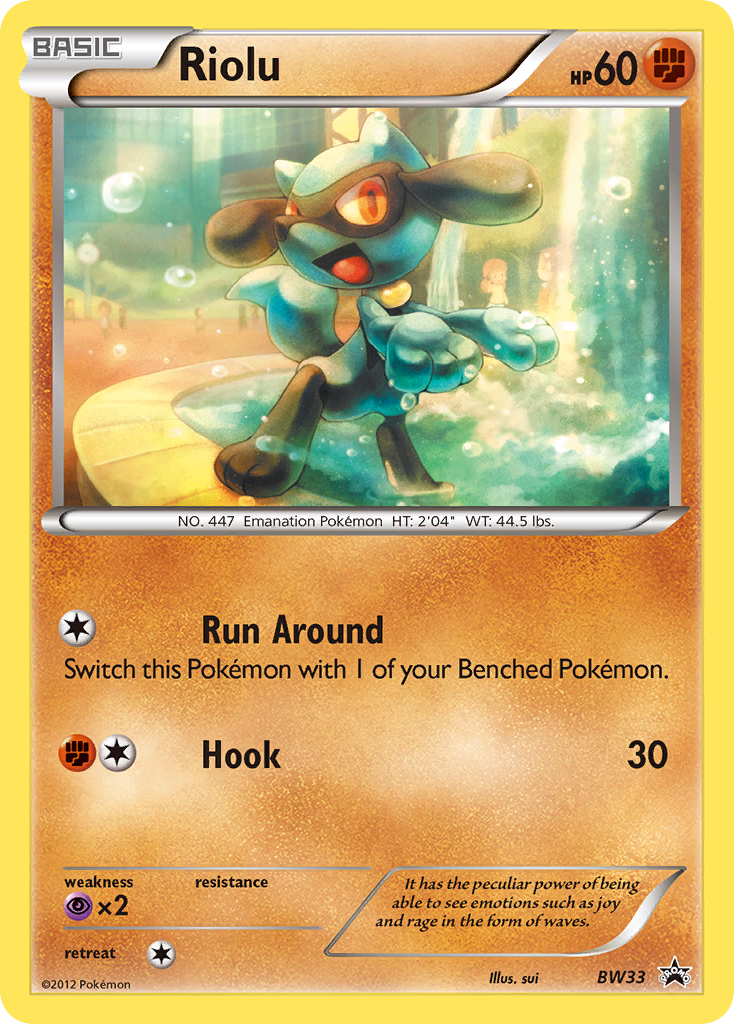 Riolu [BW Black Star Promos] | Chromatic Games