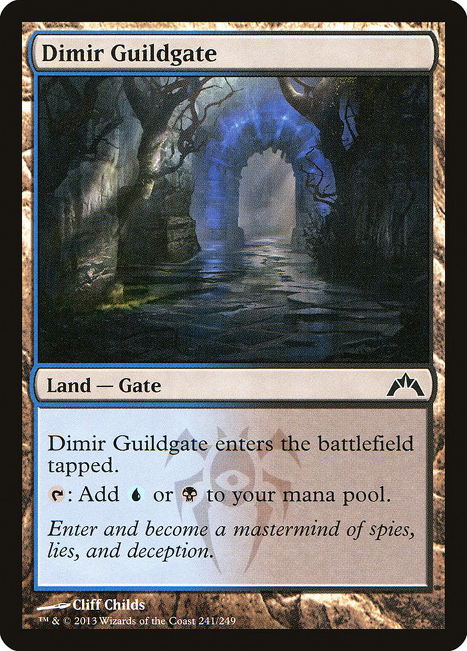 Dimir Guildgate [Gatecrash] | Chromatic Games