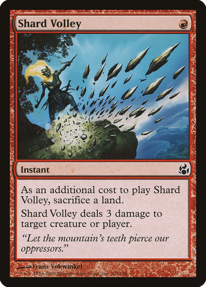 Shard Volley [Morningtide] | Chromatic Games