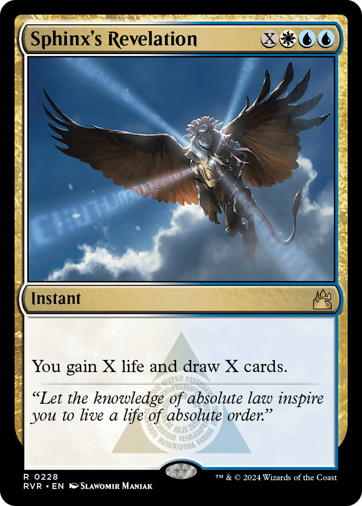 Sphinx's Revelation [Ravnica Remastered] | Chromatic Games