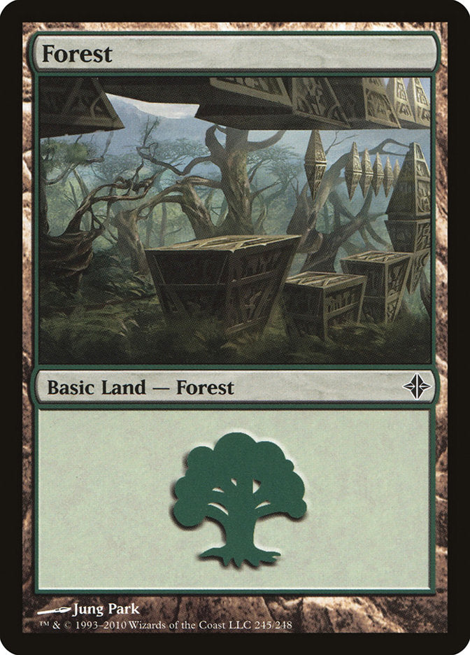 Forest (245) [Rise of the Eldrazi] | Chromatic Games