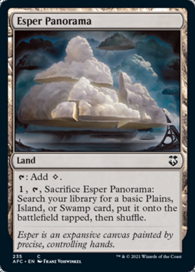 Esper Panorama [Dungeons & Dragons: Adventures in the Forgotten Realms Commander] | Chromatic Games