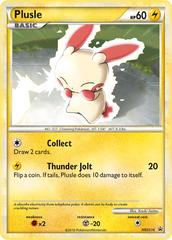 Plusle (HGSS16) [HeartGold & SoulSilver: Black Star Promos] | Chromatic Games