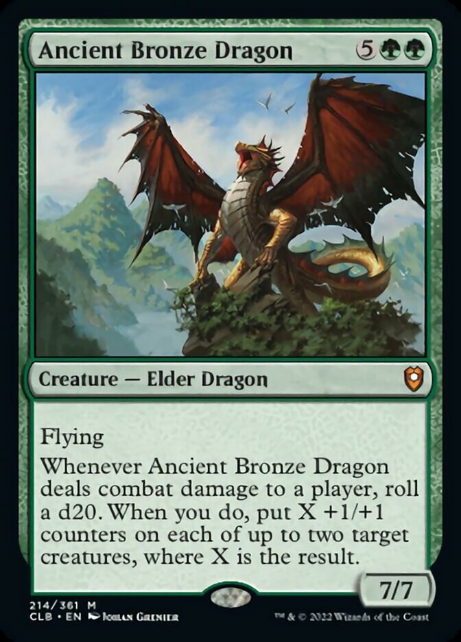 Ancient Bronze Dragon [Commander Legends: Battle for Baldur's Gate] | Chromatic Games