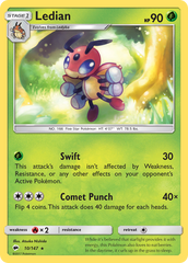 Ledian (10/147) [Sun & Moon: Burning Shadows] | Chromatic Games