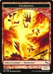 Elemental // Elemental Double-Sided Token (011/020) [Unstable Tokens] | Chromatic Games