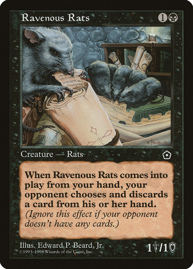 Ravenous Rats [Portal Second Age] | Chromatic Games