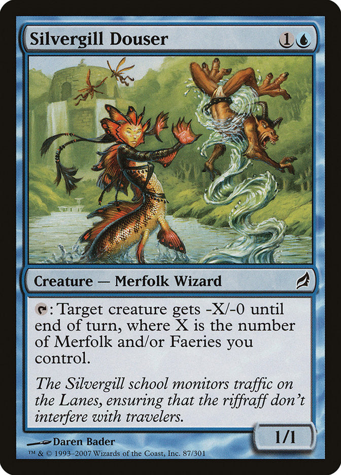 Silvergill Douser [Lorwyn] | Chromatic Games