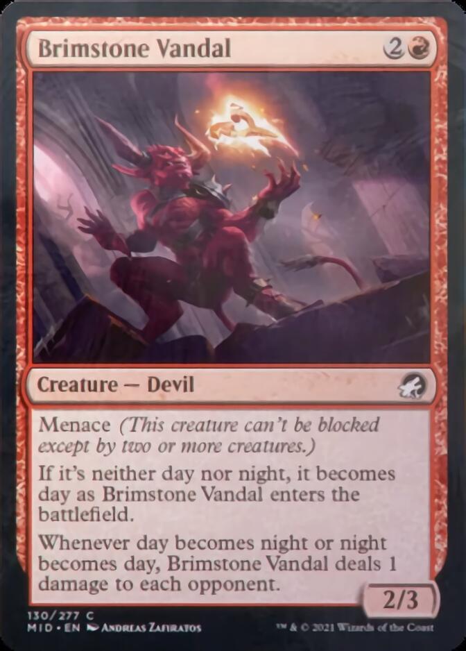 Brimstone Vandal [Innistrad: Midnight Hunt] | Chromatic Games