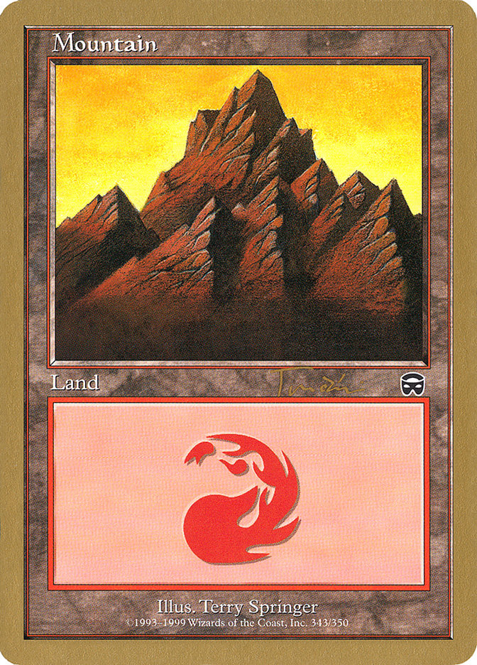 Mountain (jt343) (Jan Tomcani) (MMQ) [World Championship Decks 2001] | Chromatic Games