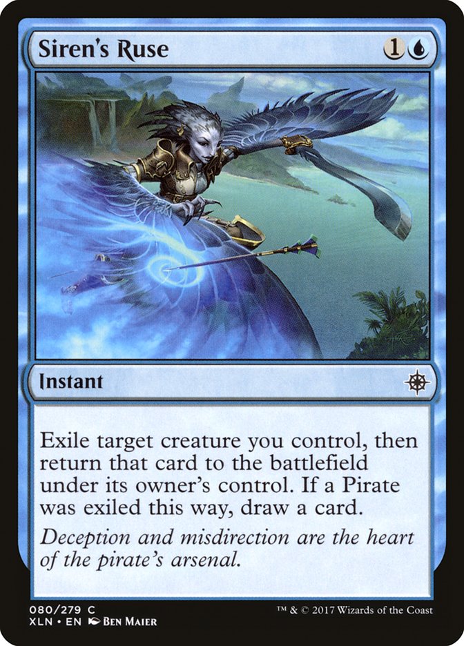 Siren's Ruse [Ixalan] | Chromatic Games